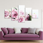Layers Of Pink Peonies Wall Art