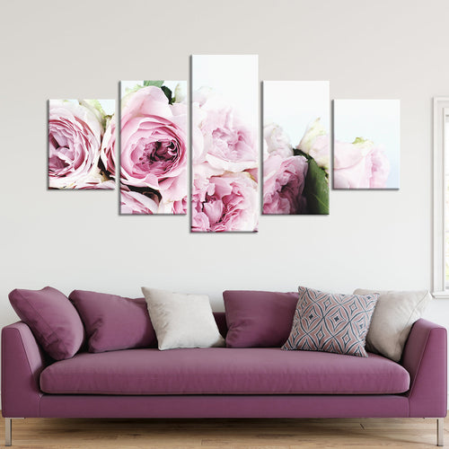 Layers Of Pink Peonies Wall Art