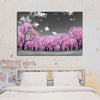 Pop Pink Forest Wall Art