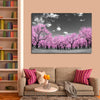 Pop Pink Forest Wall Art