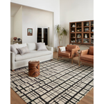 Polly Chris Loves Julia x Loloi Black / Ivory Rug