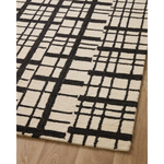 Polly Chris Loves Julia x Loloi Black / Ivory Rug