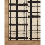 Polly Chris Loves Julia x Loloi Black / Ivory Rug