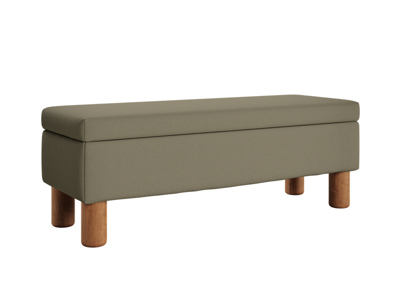 The Essential Storage Bench in Upcycled Poly