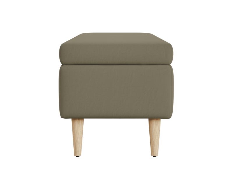 The Essential Storage Bench in Upcycled Poly