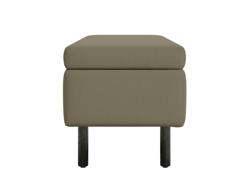 The Essential Storage Bench in Upcycled Poly