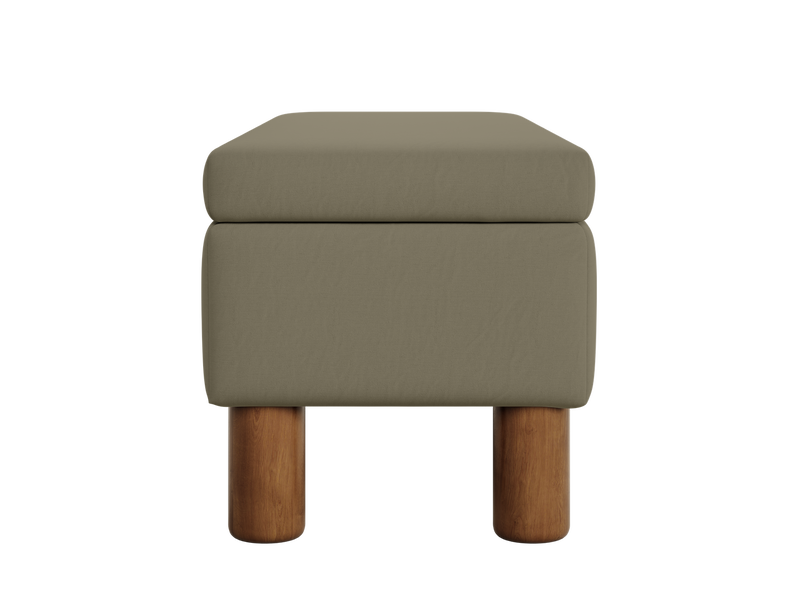 The Essential Storage Bench in Upcycled Poly