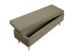 The Essential Storage Bench in Upcycled Poly