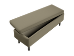 The Essential Storage Bench in Upcycled Poly