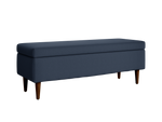 The Essential Storage Bench in Upcycled Poly