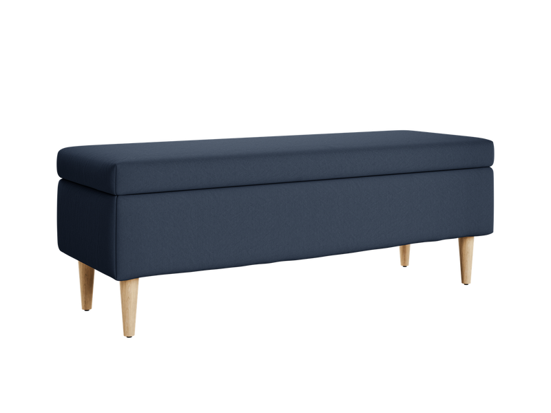 The Essential Storage Bench in Upcycled Poly