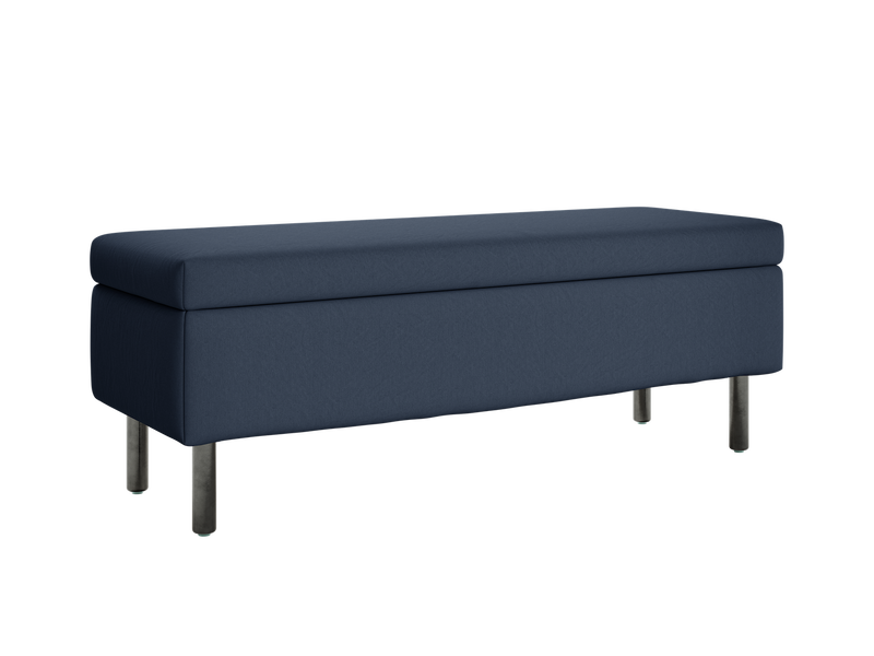 The Essential Storage Bench in Upcycled Poly