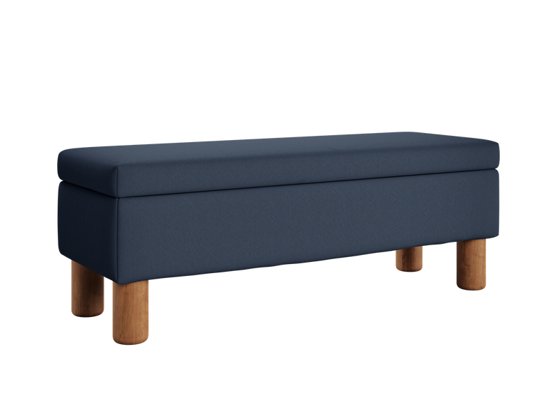 The Essential Storage Bench in Upcycled Poly
