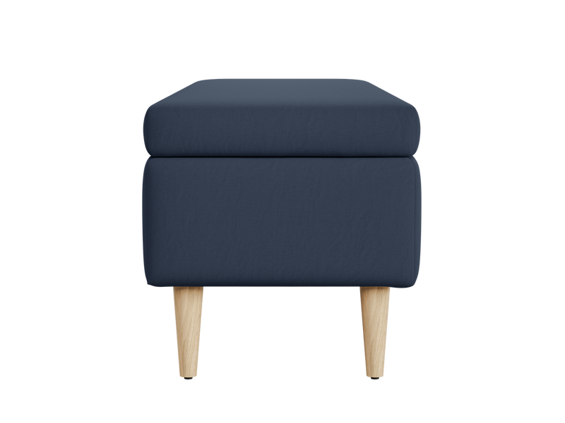 The Essential Storage Bench in Upcycled Poly