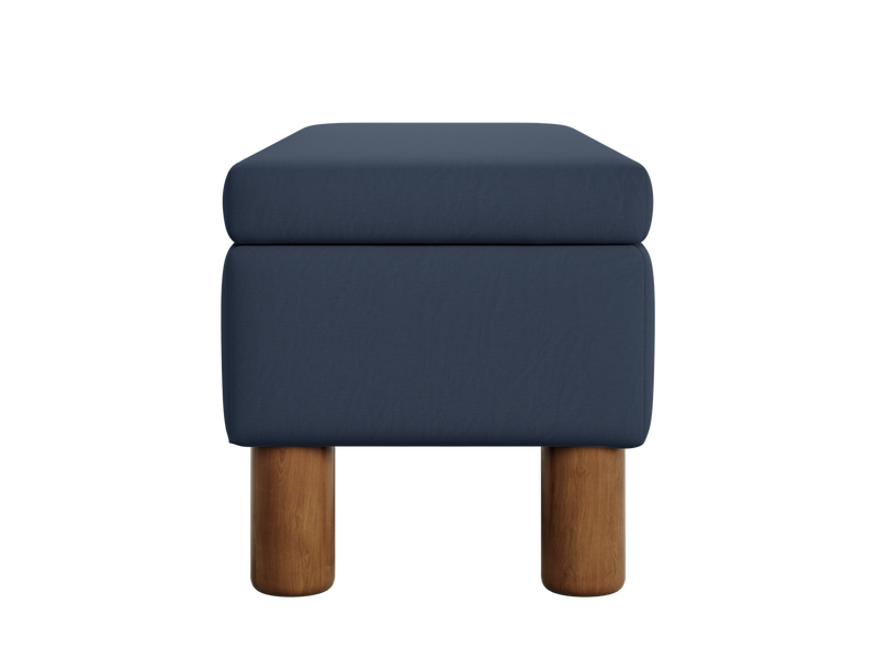 The Essential Storage Bench in Upcycled Poly