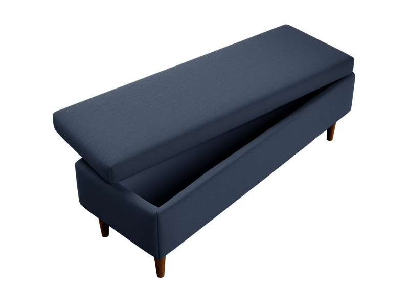 The Essential Storage Bench in Upcycled Poly