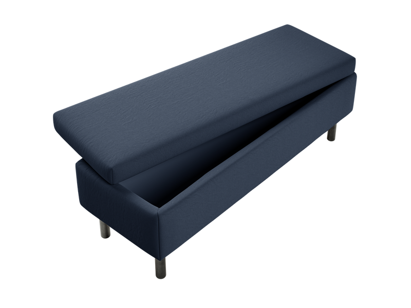 The Essential Storage Bench in Upcycled Poly