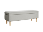 The Essential Storage Bench in Upcycled Poly