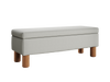 The Essential Storage Bench in Upcycled Poly