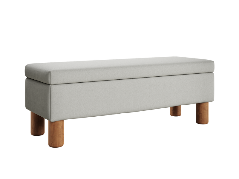 The Essential Storage Bench in Upcycled Poly
