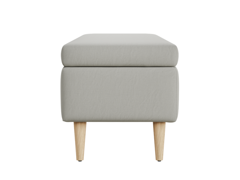 The Essential Storage Bench in Upcycled Poly