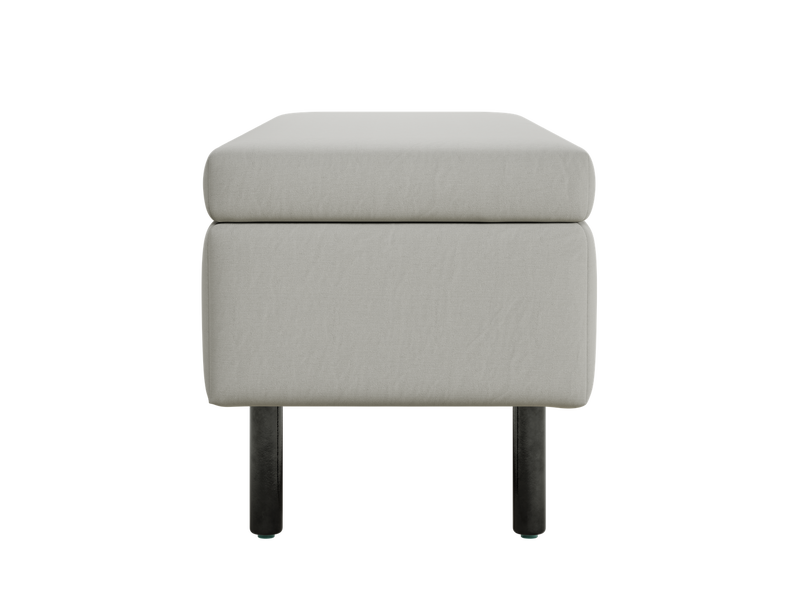 The Essential Storage Bench in Upcycled Poly