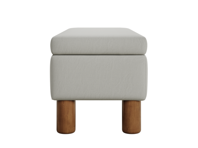 The Essential Storage Bench in Upcycled Poly