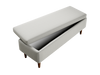 The Essential Storage Bench in Upcycled Poly