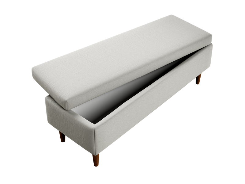 The Essential Storage Bench in Upcycled Poly