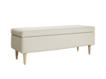 The Essential Storage Bench in Upcycled Poly