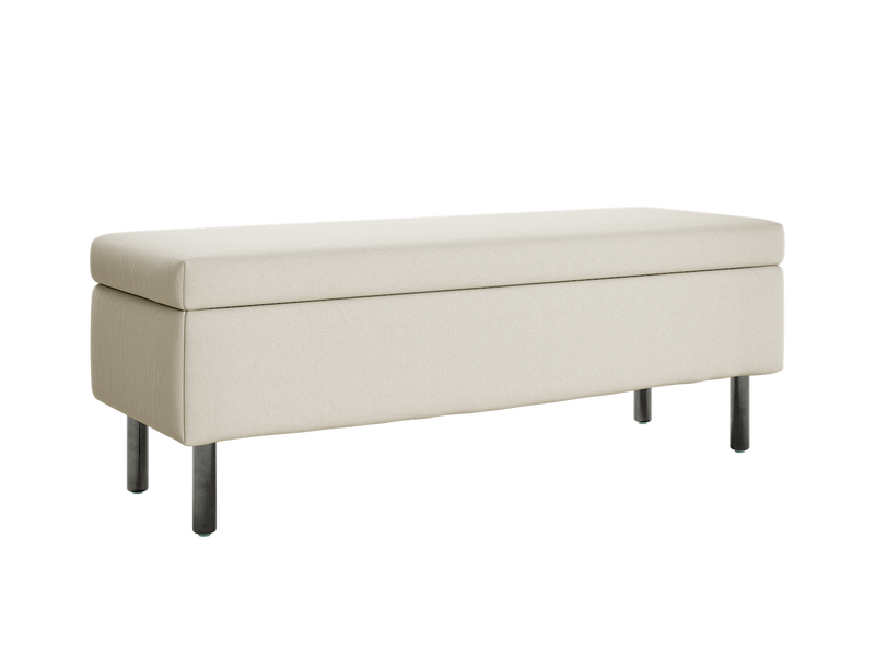 The Essential Storage Bench in Upcycled Poly