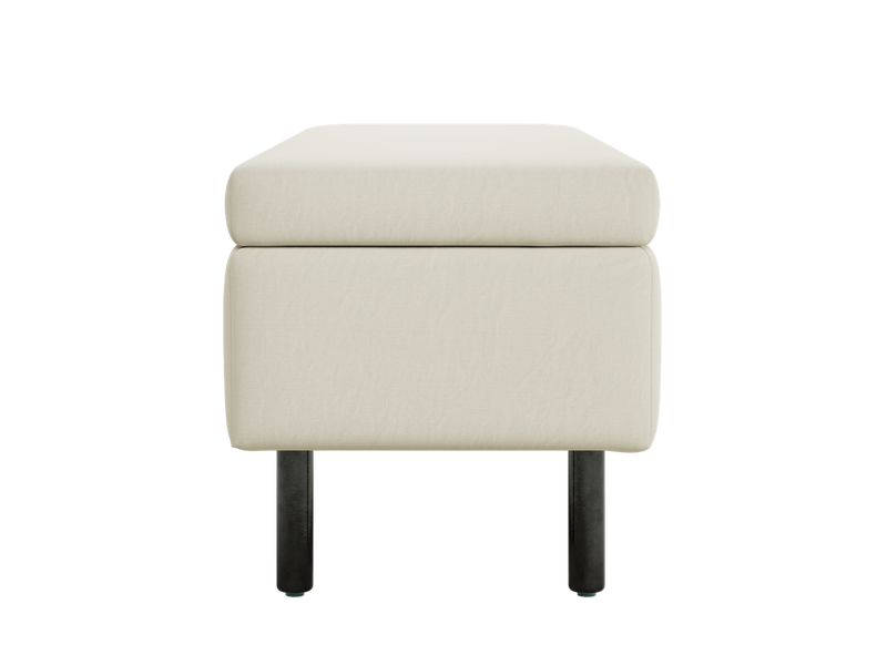 The Essential Storage Bench in Upcycled Poly