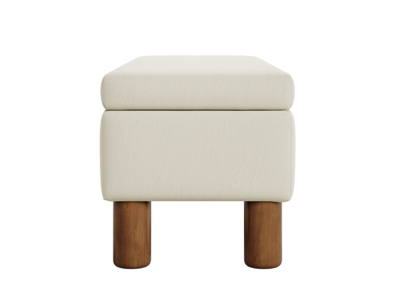 The Essential Storage Bench in Upcycled Poly