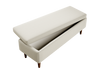 The Essential Storage Bench in Upcycled Poly