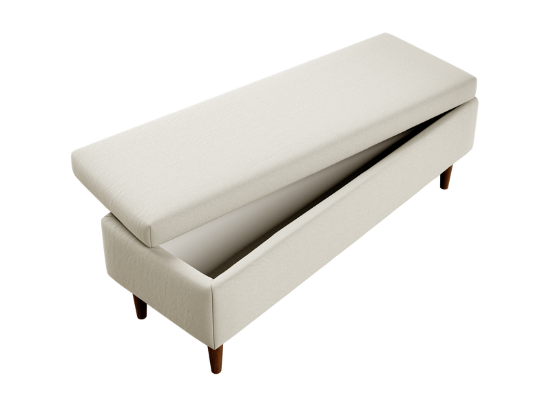 The Essential Storage Bench in Upcycled Poly