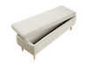 The Essential Storage Bench in Upcycled Poly