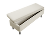 The Essential Storage Bench in Upcycled Poly