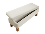 The Essential Storage Bench in Upcycled Poly