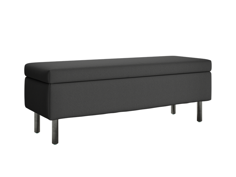 The Essential Storage Bench in Upcycled Poly