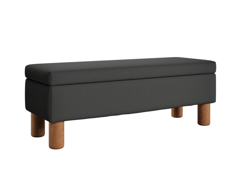 The Essential Storage Bench in Upcycled Poly