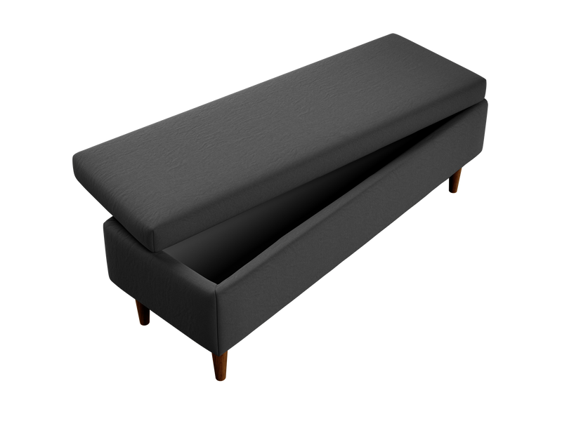 The Essential Storage Bench in Upcycled Poly