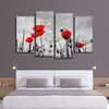 Pop Red Poppies Wall Art