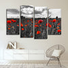 Poppy Field At Dusk Pop Wall Art