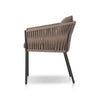 Porto Ellor Brown Outdoor Dining Chair | ready to ship!
