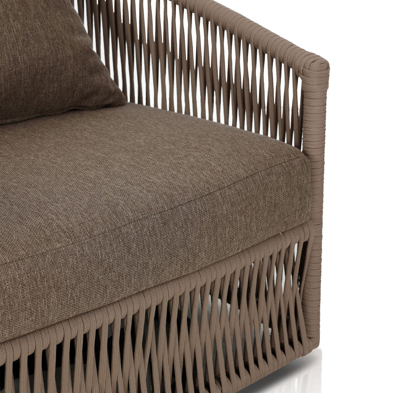 Porto Ellor Brown Outdoor Swivel Chair | shipping 6/18/2025