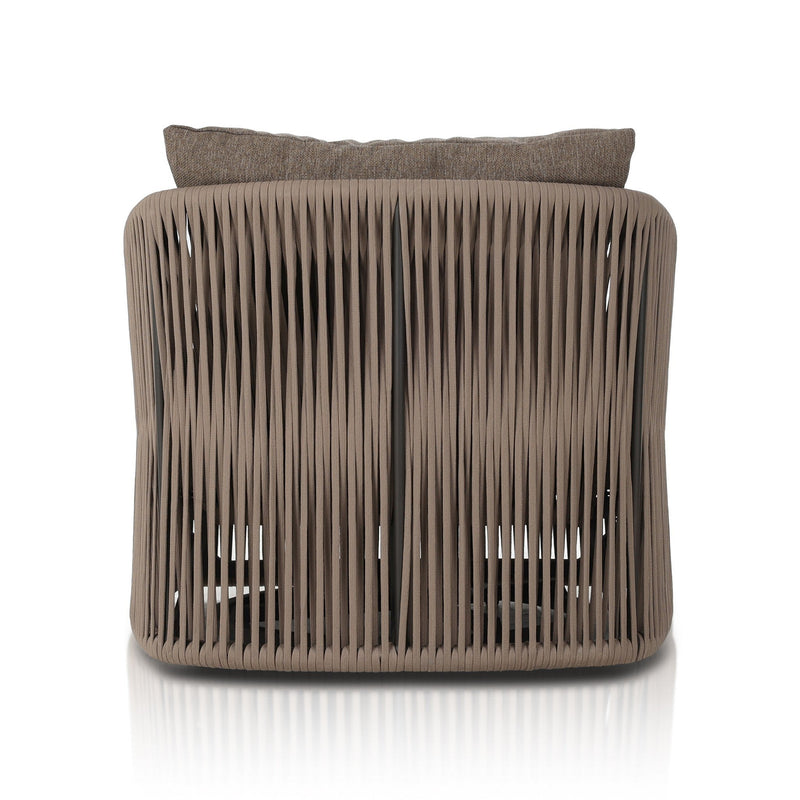 Porto Ellor Brown Outdoor Swivel Chair | shipping 6/18/2025