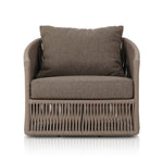 Porto Ellor Brown Outdoor Swivel Chair | shipping 6/18/2025