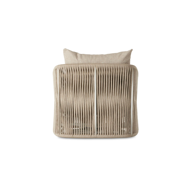 Porto Faye Sand Outdoor Swivel Chair | ready to ship!