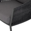Porto Venao Charcoal Outdoor Chair | ready to ship!