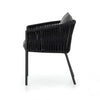 Porto Venao Charcoal Outdoor Dining Chair | ready to ship!